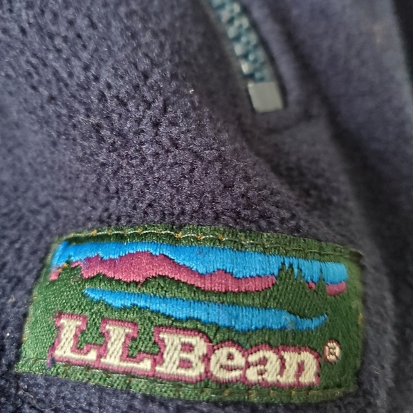 VTG L.L.Bean fleece jacket - Picture 6 of 8